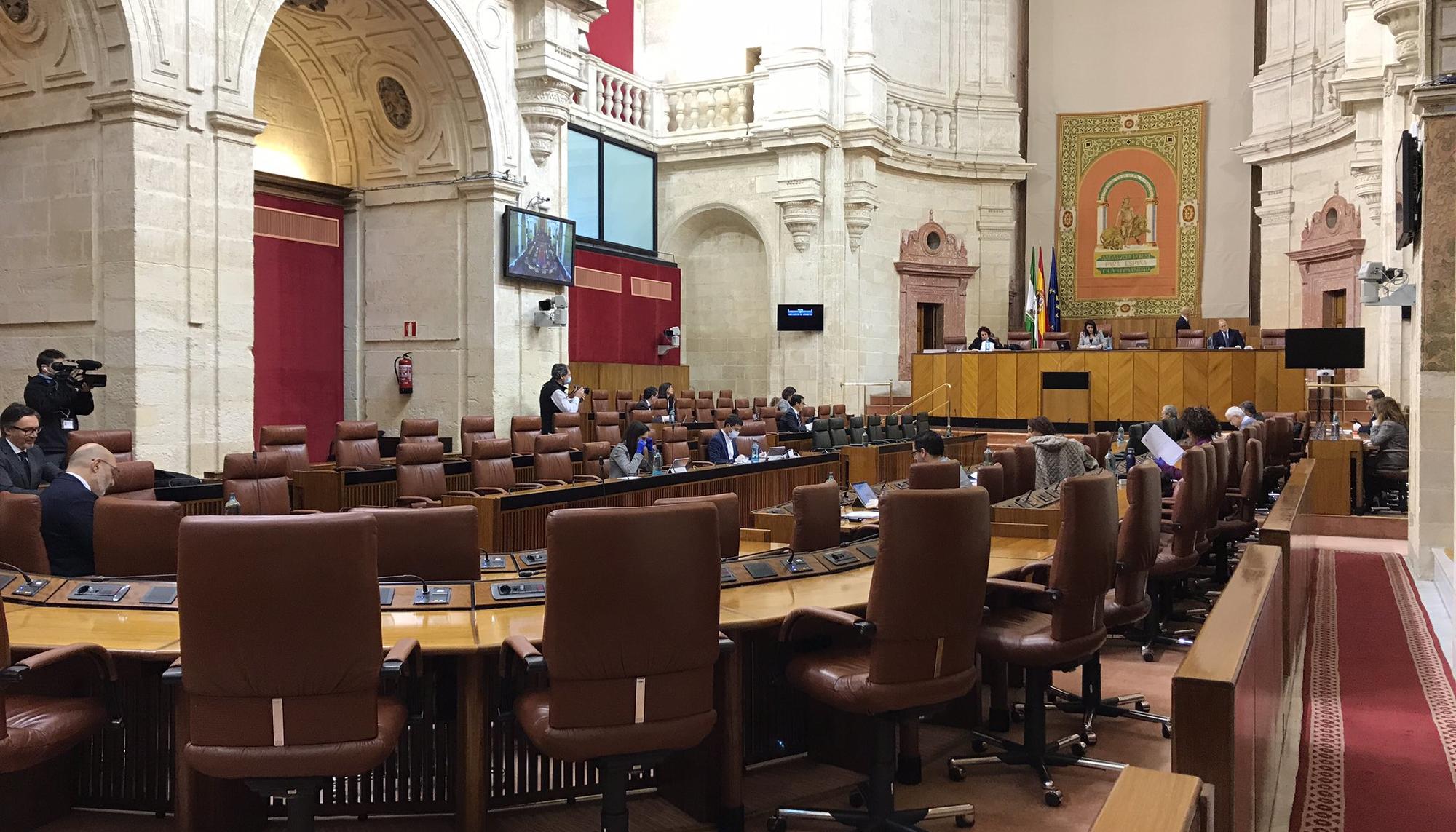 Diputación Permanente Parlamento Andalucía 2 abril
